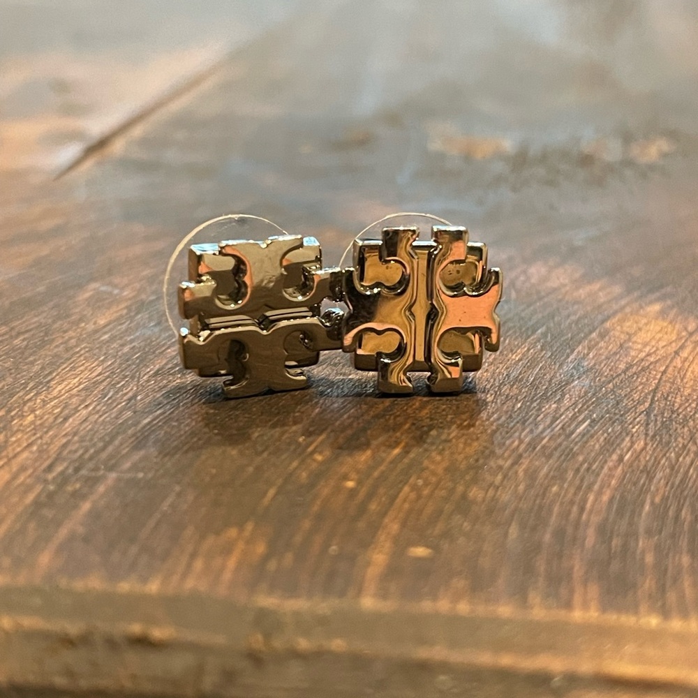 Tory Burch large stud earrings
